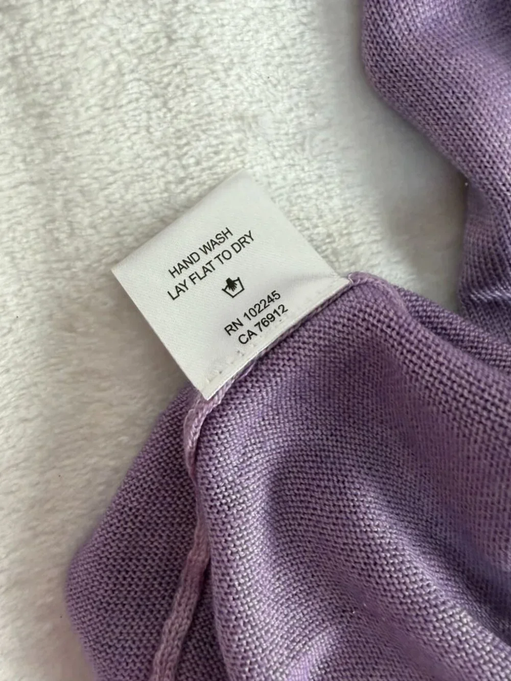 Robert Talbott Mens Sweater Purple Crewneck Merino Wool Cashmere Medium Pullover